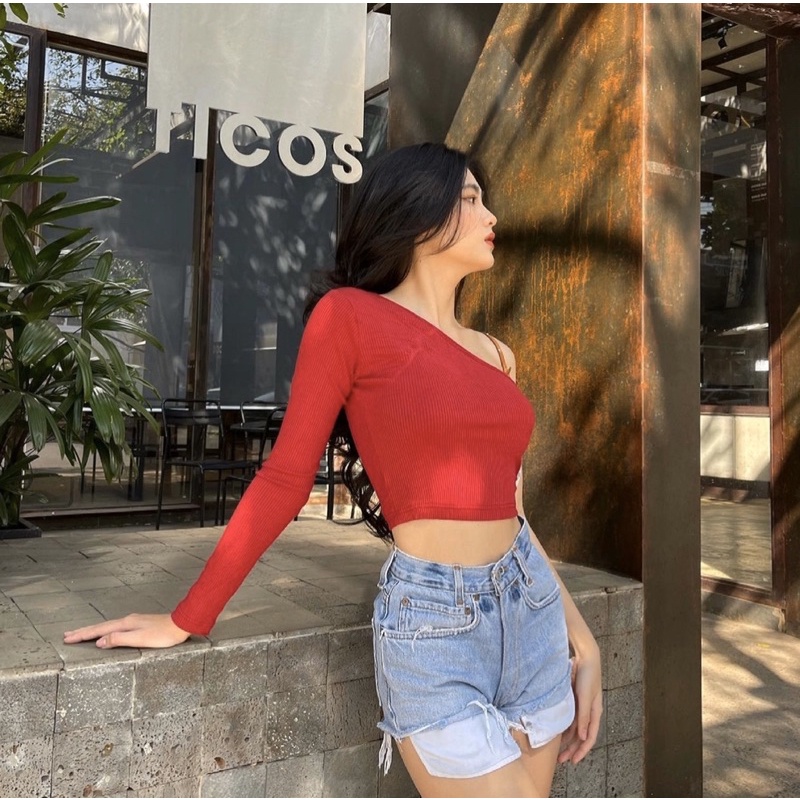 Áo 1 tay basic I Hhvintage