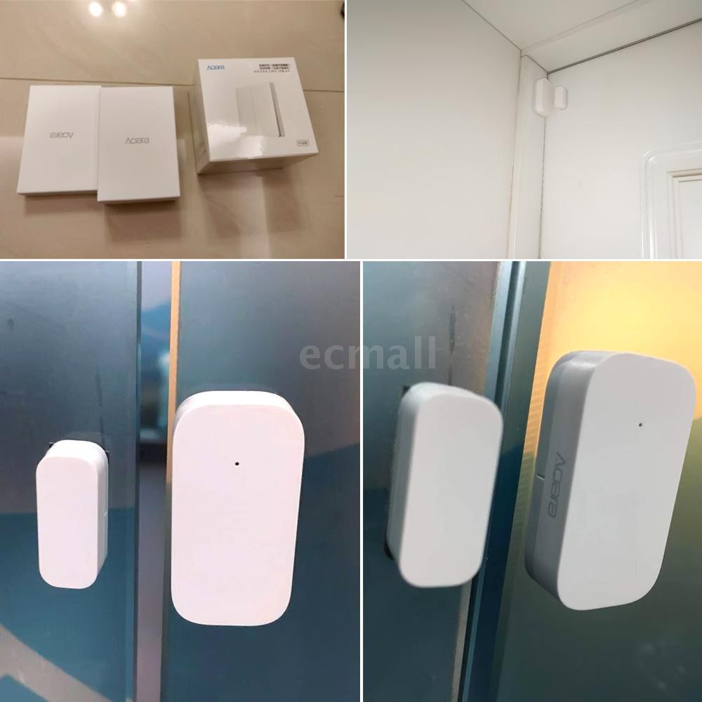Ecmall Xiaomi Aqara Door and Window Sensor ZigBee Wireless Connection APP Control Smart Home Devices | BigBuy360 - bigbuy360.vn