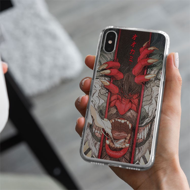 Ốp Lưng IP thú vị ốp điện thoại mặt quỷ cực ngầu dành cho Iphone 5 đến 12 Promax POD20210260