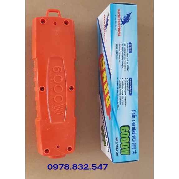 Ổ tải 4 ổ điện 6000w