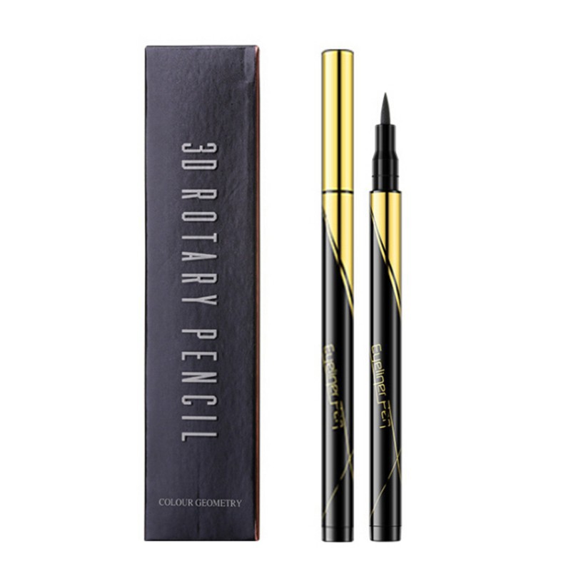 Bút kẻ mắt trang điểm LAMEILA dạng lỏng màu đen nhanh khô chống thấm nước lâu trôi | BigBuy360 - bigbuy360.vn