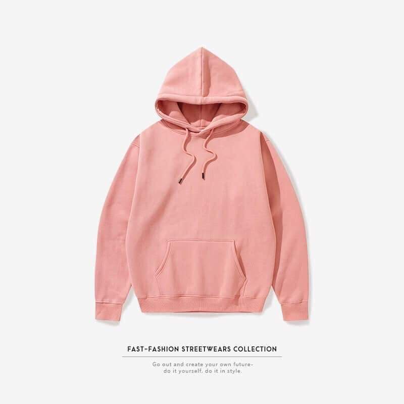 Áo hoodie basic đủ màu chất nỉ dày đẹp