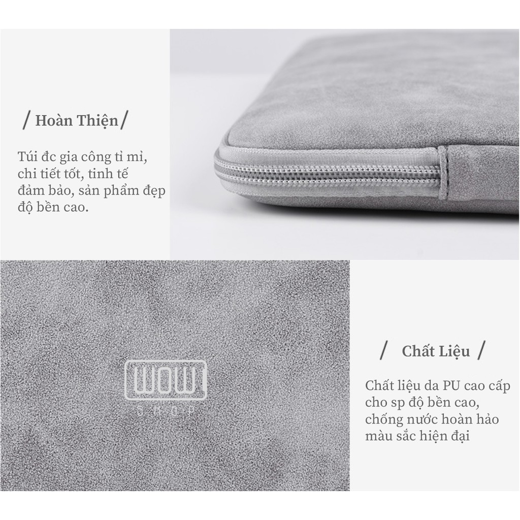 [ CHÍNH HÃNG ] Túi chống sốc Da cao cấp cho Macbook, Ultrabook, Laptop | BigBuy360 - bigbuy360.vn