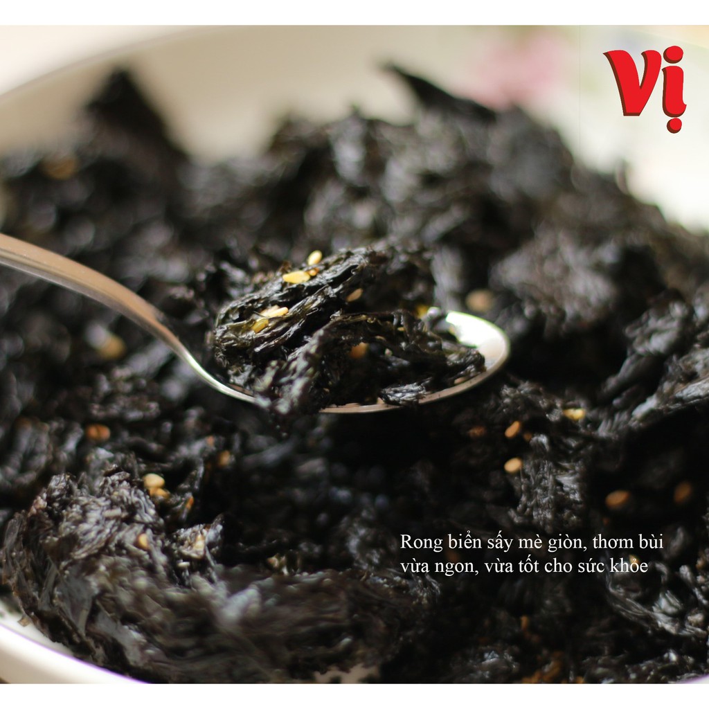 Rong biển sấy khô Vị ngon khó cưỡng hũ 70g giảm cân đẹp da | BigBuy360 - bigbuy360.vn
