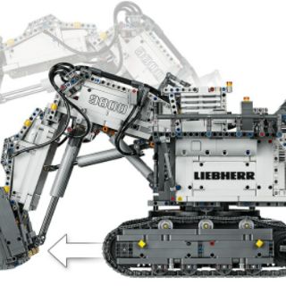 Đồ chơi lắp ráp Lego Technic 42100 - Siêu Máy Xúc Liebherr R 9800