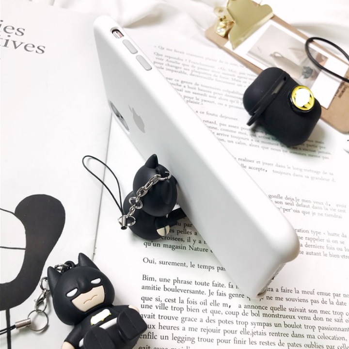 Case Airpods 1/2/3/Pro Người Dơi, Vỏ ốp airpods kiểu dáng batman - Mã TZAP313