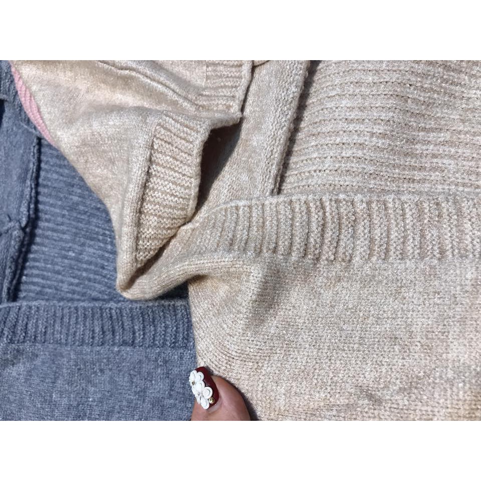 Áo Khoác Len Cánh Dơi