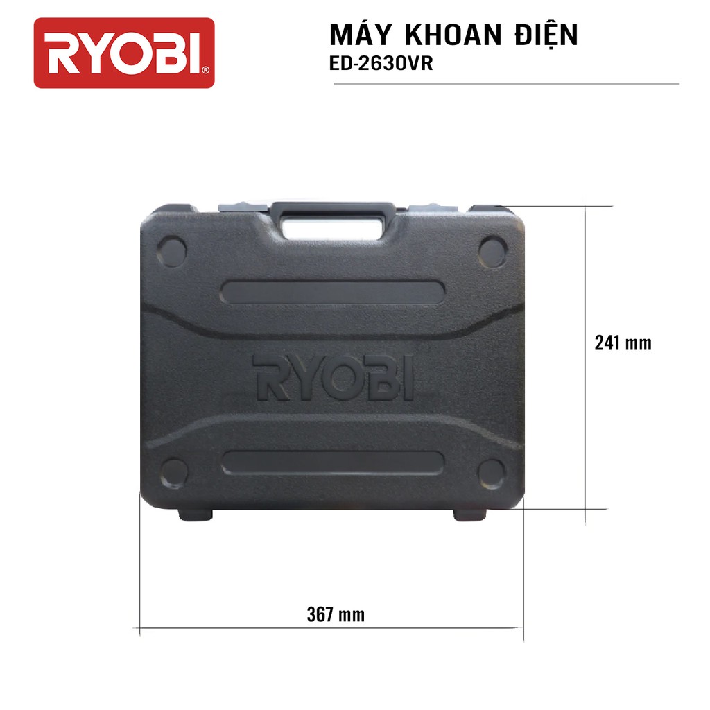 MÁY KHOAN CẦM TAY - ED-2630VR