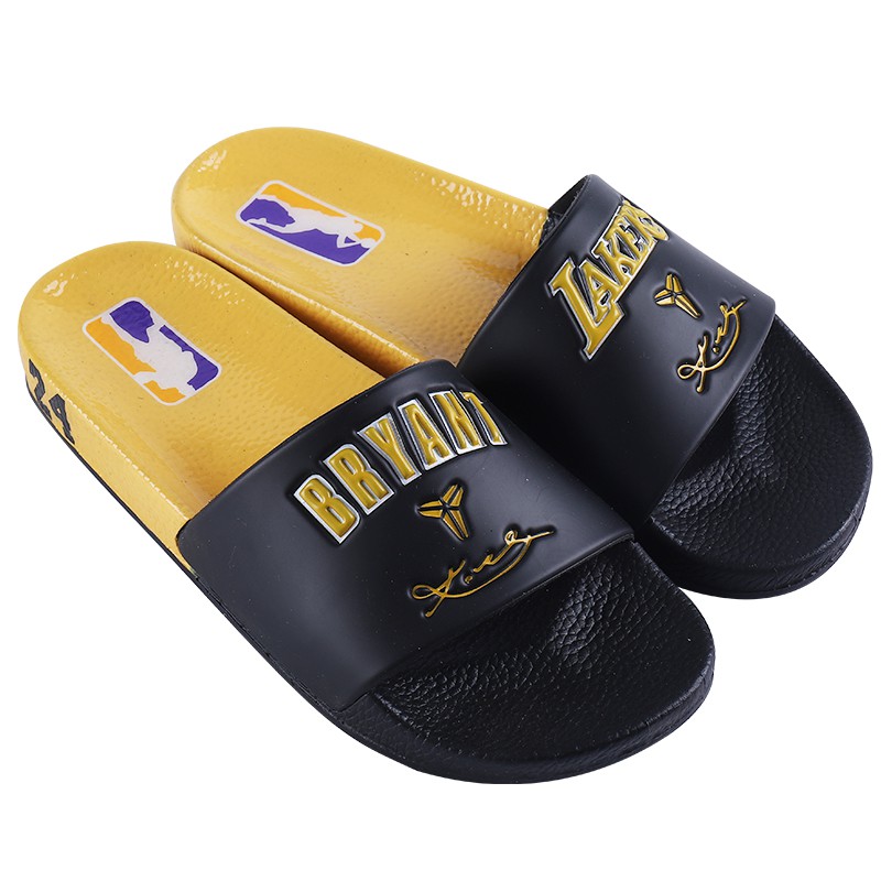 NBA Superstar slipper Dép lê nam quai ngang phong cách sport thời trang Size40-47 Men's indoor sandals
