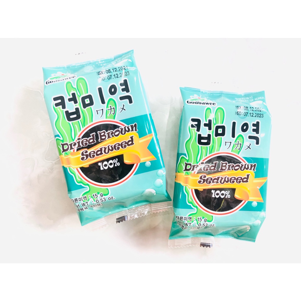 RONG BIỂN NẤU CANH Godbawee 15G_ CANH TẢO BIỂN