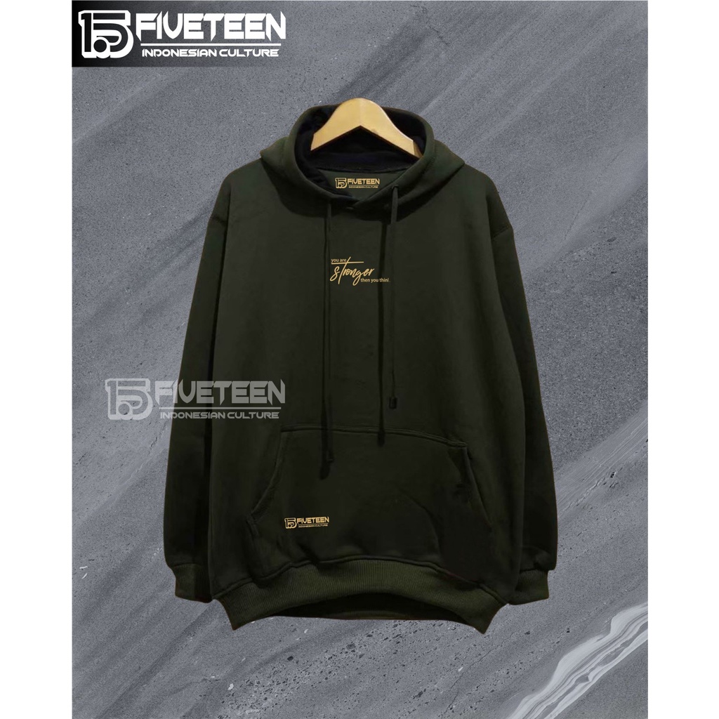 Guy distro Áo hoodie Dày Cỡ Lớn xxl jumbo jumbo Màu Xanh Lá Quân Đội Dày Dặn Có In Màn Hình Màu Xanh Lá Quân Đội Nhật Bản Mới Nhất Cho Nam Nữ Cỡ Lớn xxl