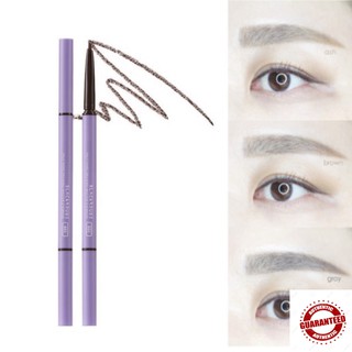 Chì kẻ mày ngang nét mảnh, lâu trôi black rouge half-hard drawing master eyebrow 0.07g