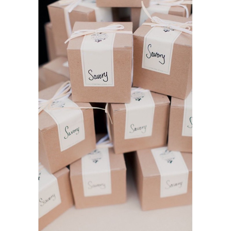 Set 5 Hộp kraft bồi sóng 9*15*9cm có quai | BigBuy360 - bigbuy360.vn