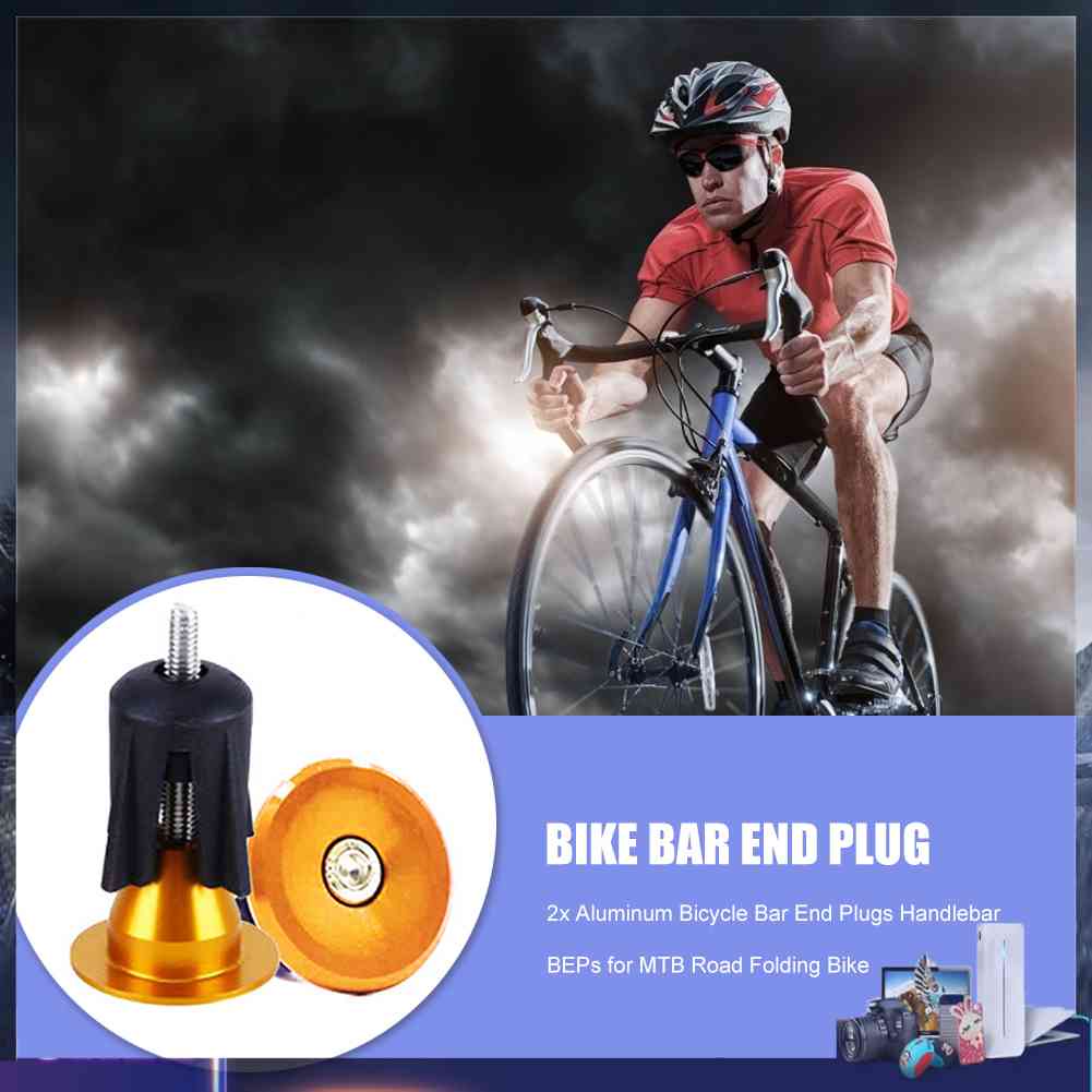 Bộ 2 Nút Gắn Tay Lái Xe Đạp Leo Núi Bằng Nhôm