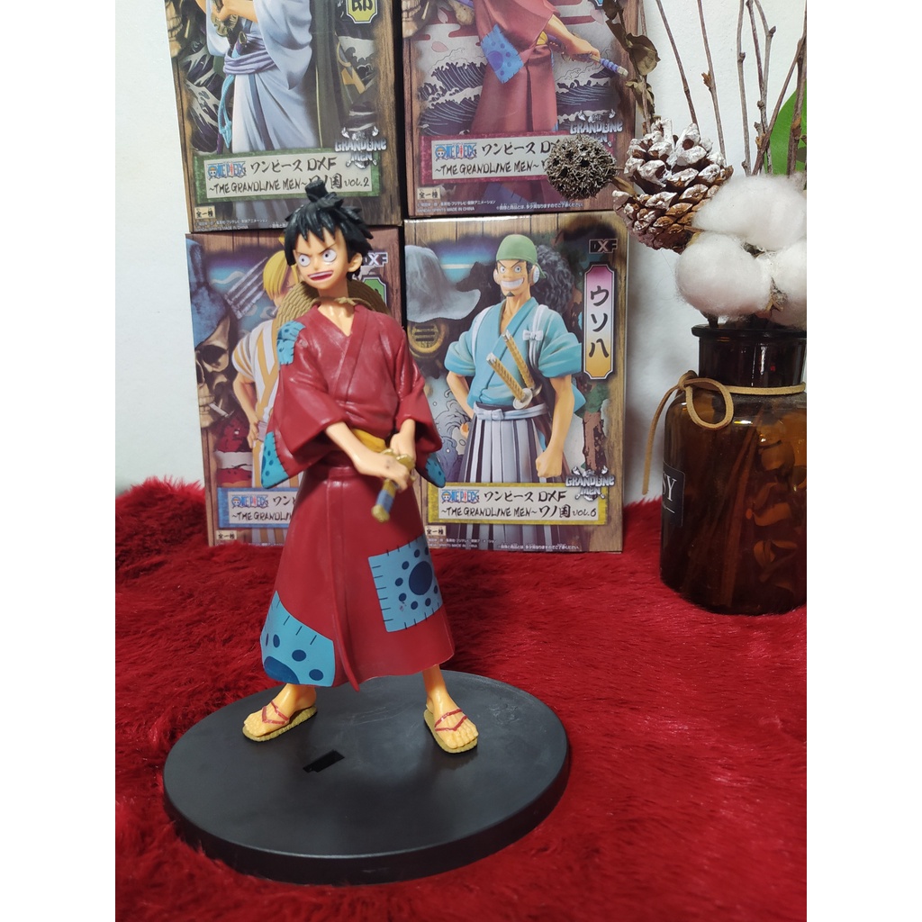 Mô Hình Luffy Kimono Trong Onepiece-Mô Hình Sư Tầm-Trang Trí Văn Phòng-Bàn Làm Việc