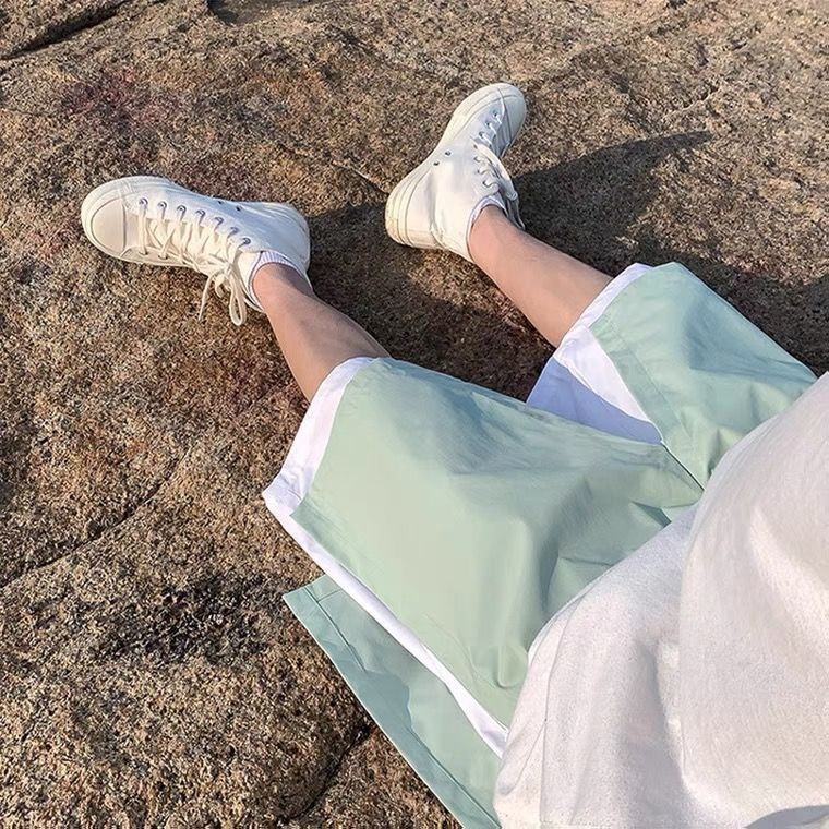 Quần short phối màu thời trang năng động cho nam