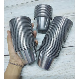 COMBO 50 KHUÔN CUPCAKE NHÔM SỐ 1 LOẠI CAO,  MIỆNG 7 CM X ĐÁY 5 CM X CAO 5 CM
