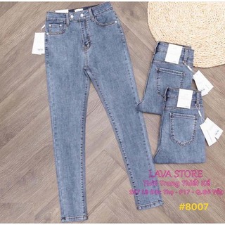 Quần Jean Nữ Quần Jean Nữ Cạp Cao Quần Jean Nữ Ống Rộng Quần Jean Nữ Rách Quần Jean Nữ Trơn Sonafashion – Qjnn60