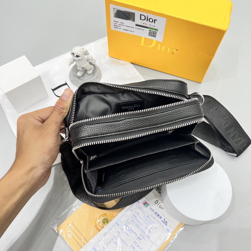 Túi Chéo Di.or vải dệt cao cấp- Túi chéo nam nữ