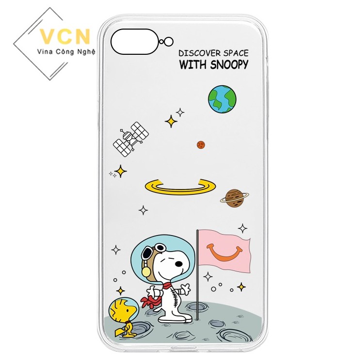 Ốp lưng đủ dòng Iphone 5G/6S/6 Plus/6S Plus/7G/8G/X/Xs/11/11 Pro/12/12 Pro/...Silicone trong hình Snoopy and Woodstock