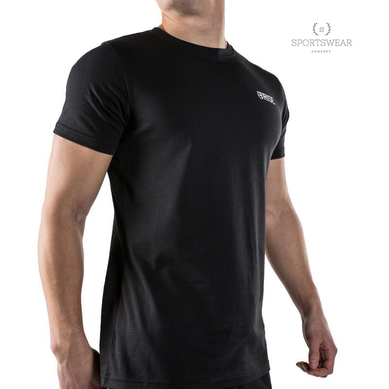 Áo tập gym thể thao cao cấp RISE ESSENTIAL Sportswear Concept khô thoáng thoải mái đàn hồi thời trang nam tính