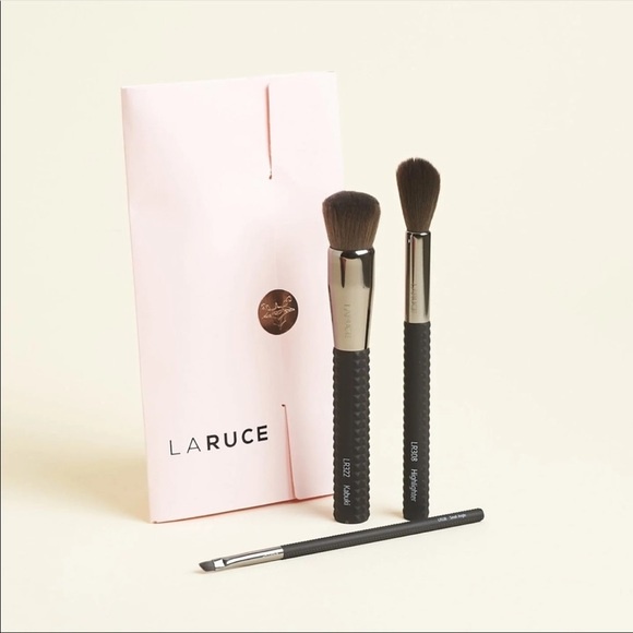 Laruce - Bộ 3 Cọ Trang Điểm Laruce On The Go