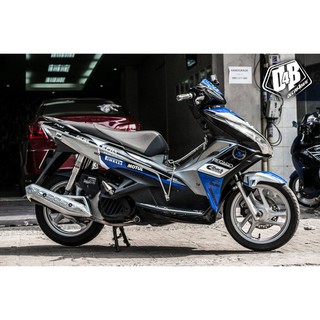 [D4B-Tem chuẩn xịn] Tem trùm xe AIR BLADE 2014 BLUE K-PAX