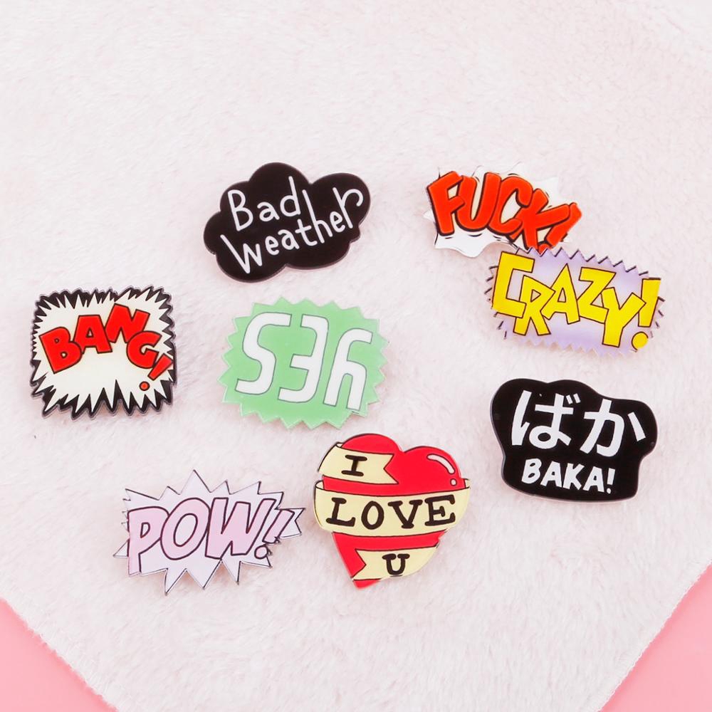 Huy Hiệu Cài Áo Hình Hoạt Hình Đáng Yêu