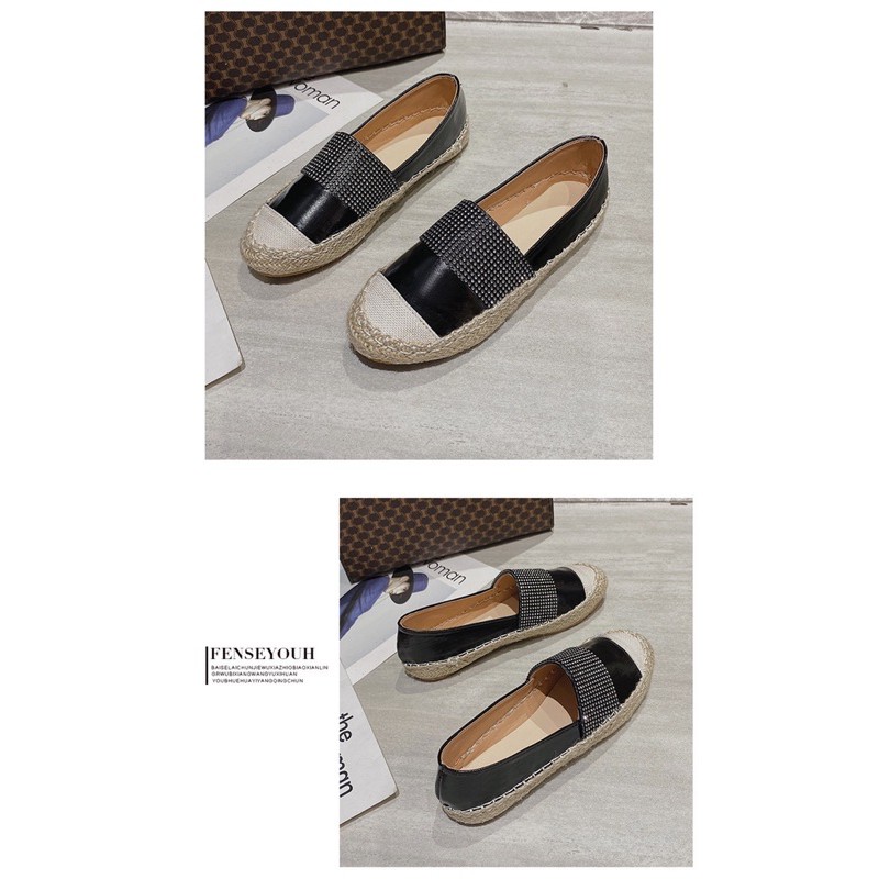 [ ODER ] Giày lười đan cói BIGSIZE (34-43) | BigBuy360 - bigbuy360.vn