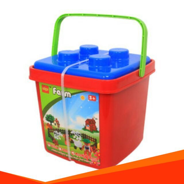 Đồ chơi xếp khối 83ct VBCare đồ chơi xếp hình