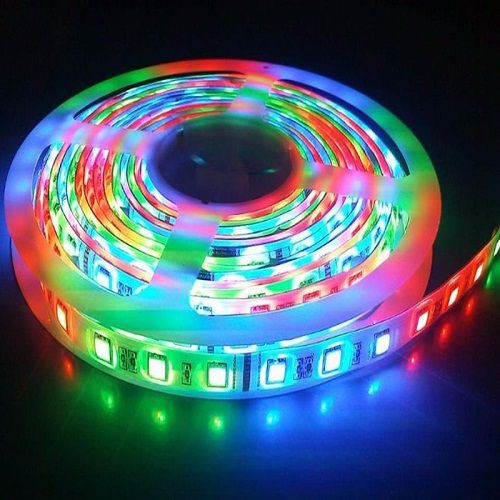 Dây LED RGB Đa Sắc Màu Có Remote Điều khiển .