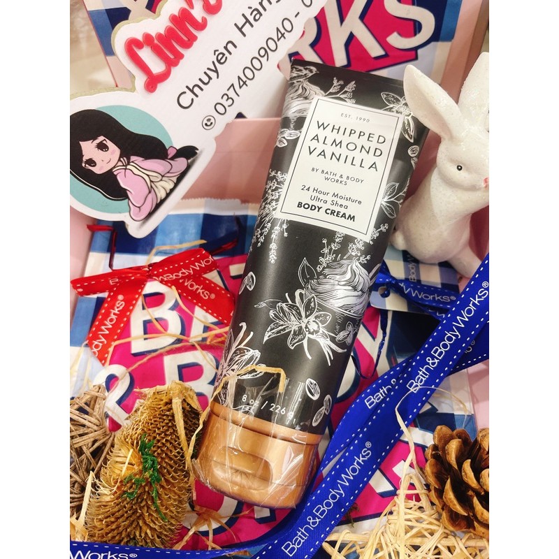 Auth_ FRESH VANILLA BLOSSOM | COZY VANILLA BOURBON | ALMOND VANILLA _ BODY MIST XỊT THƠM & KEM DƯỠNG THỂ  USA