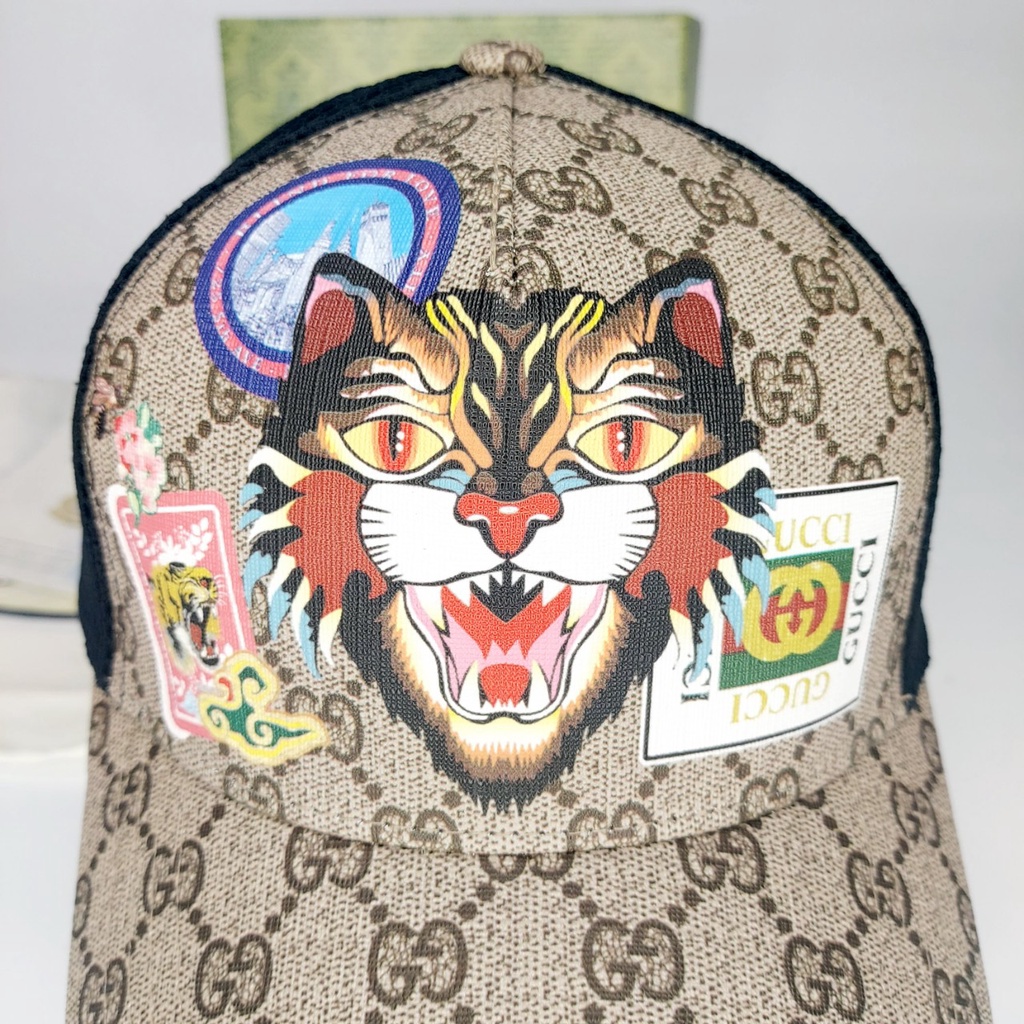 Nón kết gc Mũ lưỡi trai Gc thời trang thể thao nam nữ cao cấp mèo logo full box cực đẹp (Nón Thiết Kế)