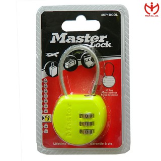 [Hỏa tốc HCM] Ổ khóa số vali Master Lock 4671 DCOL - MSOFT