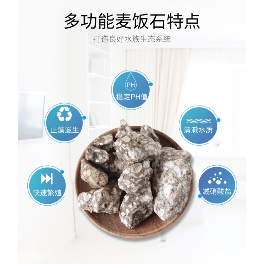 VẬT LIỆU LỌC ĐÁ MAIFAN (500g) - ĐÁ KHOÁNG - VẬT LIỆU LỌC