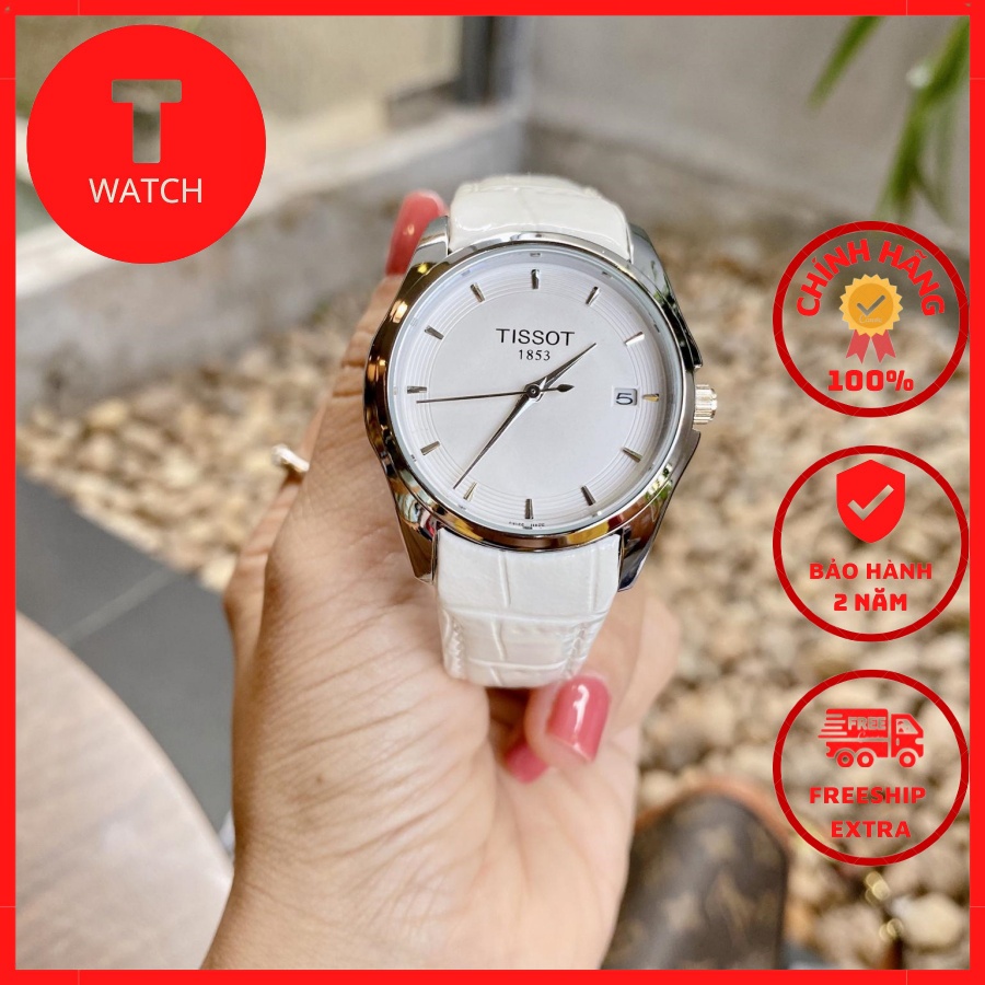 Đồng Hồ Nữ Tissot Dây Da Thời Trang Cao Cấp Fullbox - T24 - T Watch