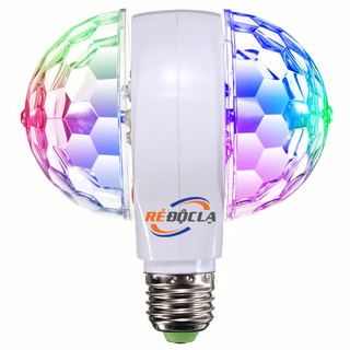 Đèn led xoay nhiều màu e27 led magic ball light