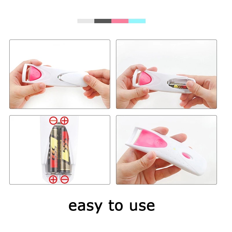 Kẹp Uốn Mi Điện Tử Bằng Silicone Tự Động Làm Nóng Nhanh Tự Động