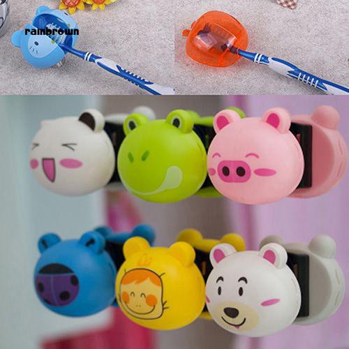 Dụng cụ treo bàn chải đánh răng treo tường hình con vật dễ thương