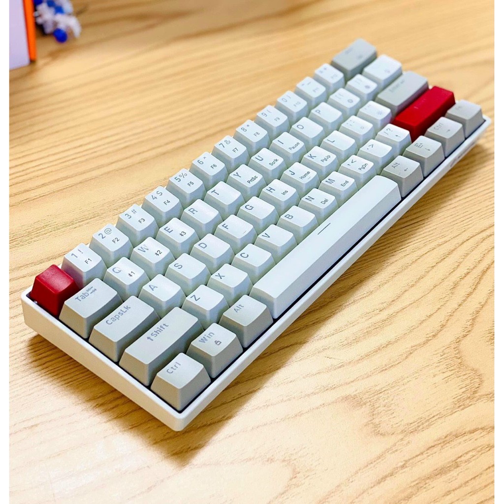 BÀN PHÍM CƠ KHÔNG DÂY ĐA GIAO THỨC Newmen Dual mode GM610, (LED RGB , PBT , BT5.0) Kết nối Bluetooth [Tặng kèm Keycap]