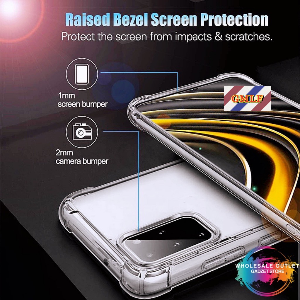 Ốp Điện Thoại Silicon TPU Mềm Trong Suốt Chống Sốc Cho Samsung Galaxy A01 Core A10 M10 A10s A20 A20s A30 A30s A50 A50s A70