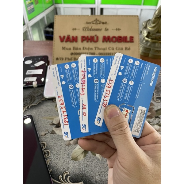 Sim 5G Vina trọn gói 1 năm, không nạp tiền