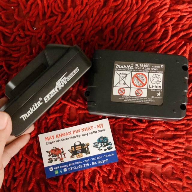Vỏ pin makita 18v adaptor 1 hàng