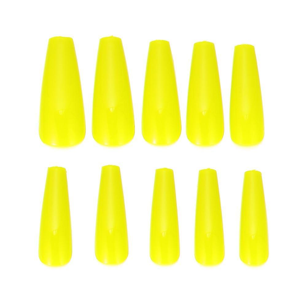 Bộ 100 Móng Tay Giả Bằng Acrylic Che Phủ Toàn Diện DIY