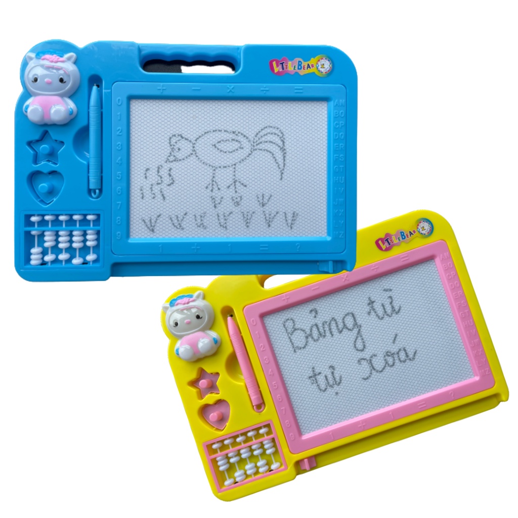 Bảng Viết Từ Tự Xóa Thông Minh Kết Hợp Bảng Tính, Sáng Tạo Cho Bé Tập Viết Và Vẽ, Đồ Chơi Giáo Dục An Toàn - ZOLY SHOP 1