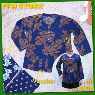 Áo cho mẹ - áo lụa giấy mềm cho bà, mẹ trung niên - hàng VN