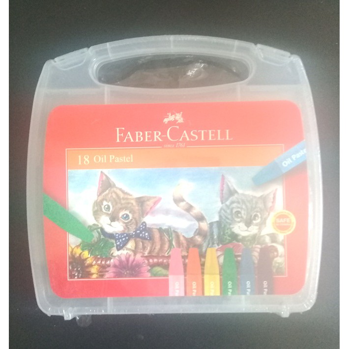 FABER CASTELL Bút Sáp Dầu Lục Giác 18 Màu