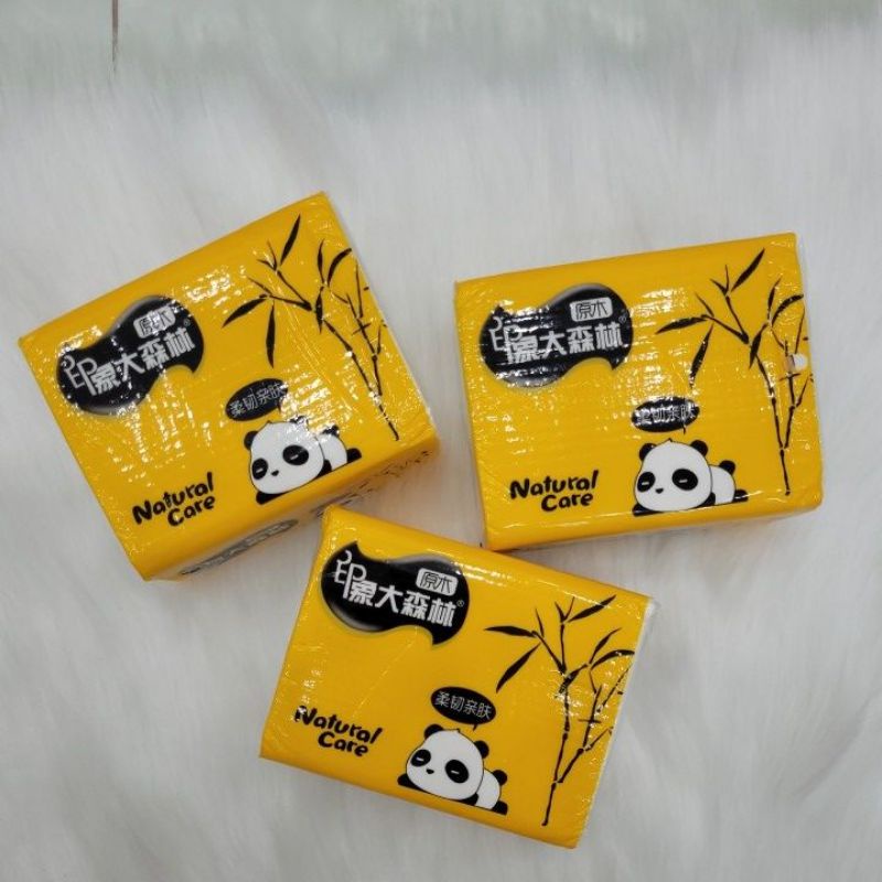 Khăn giấy gấu trúc 4 lớp hàng Công Ty