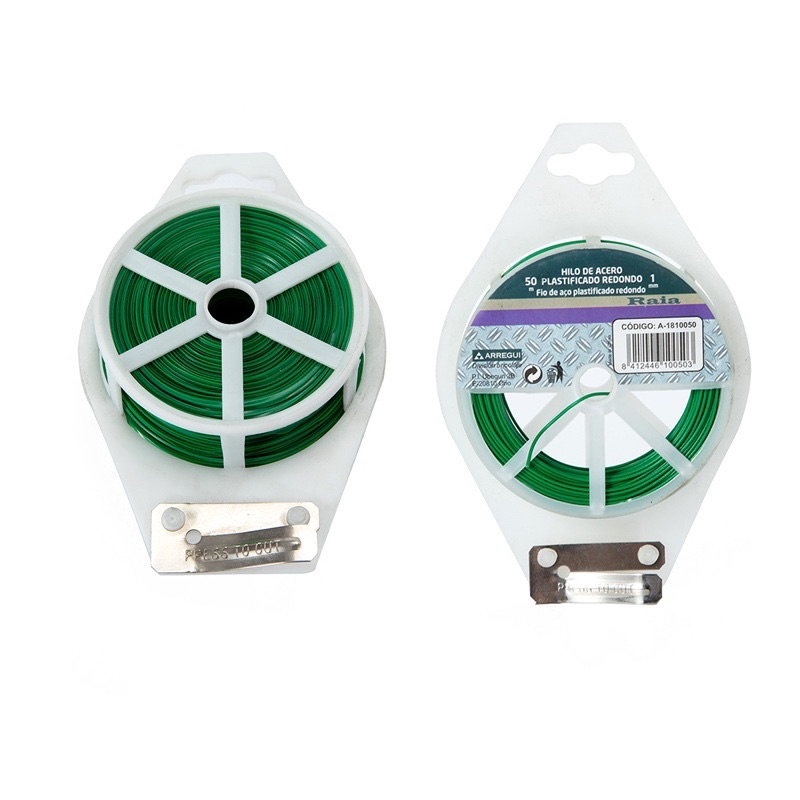 dây bọc bọc nhựa màu xanh cuộn 50m dạng dẹt lõi 0,5mm