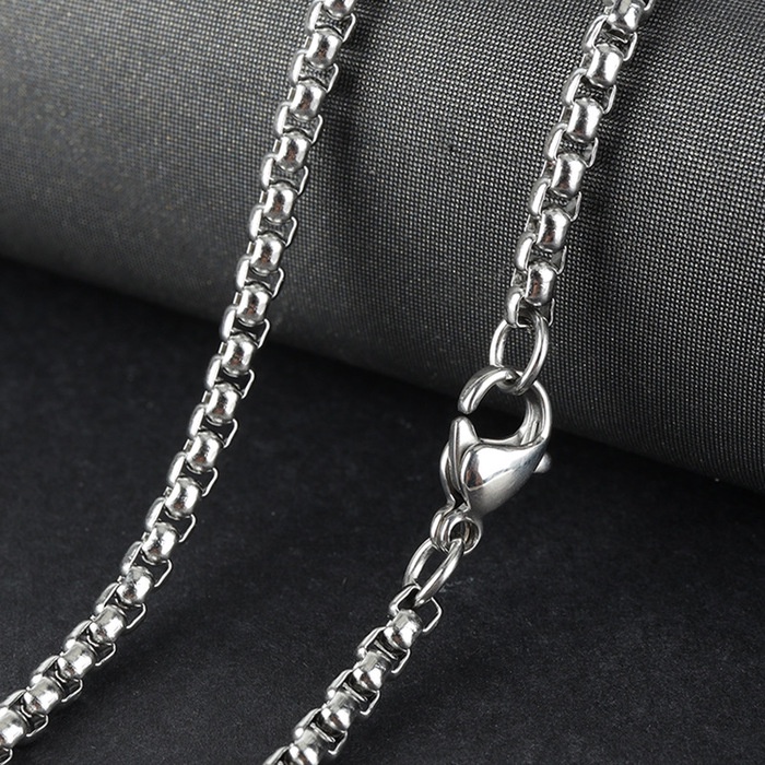 Vòng Tay Nam Lắc Tay Unisex Plain Thời Trang Vòng Tay Nam Nữ Basic Merin Accessories Màu Bạc Đen Titan - Vòng Tay Trơn